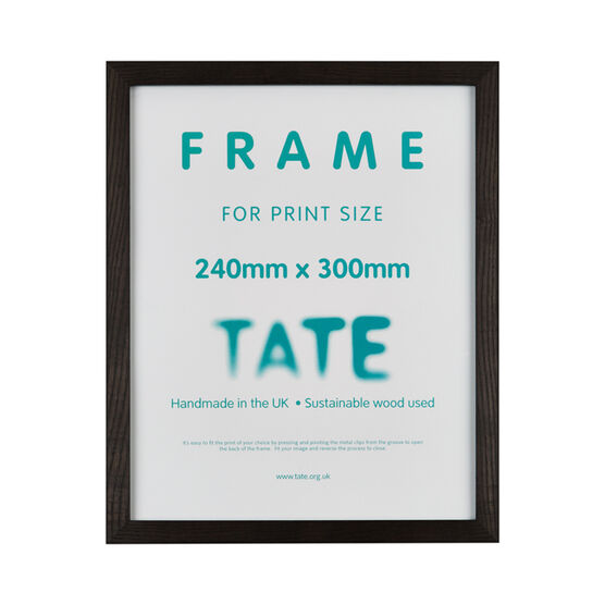 24 x 30 cm dark ash frame